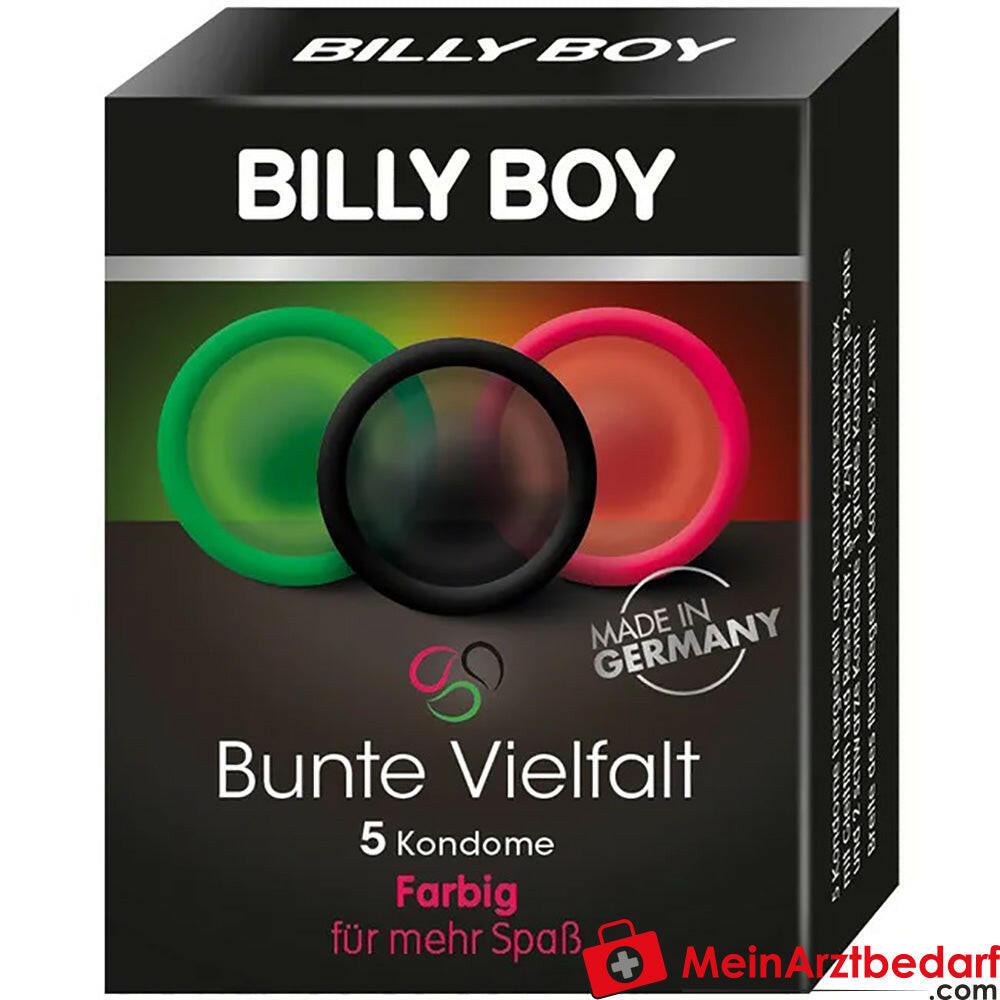BILLY BOY Kondome Bunte Vielfalt.
