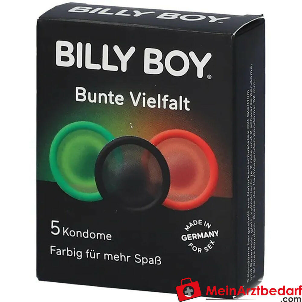 BILLY BOY Kondome Bunte Vielfalt.