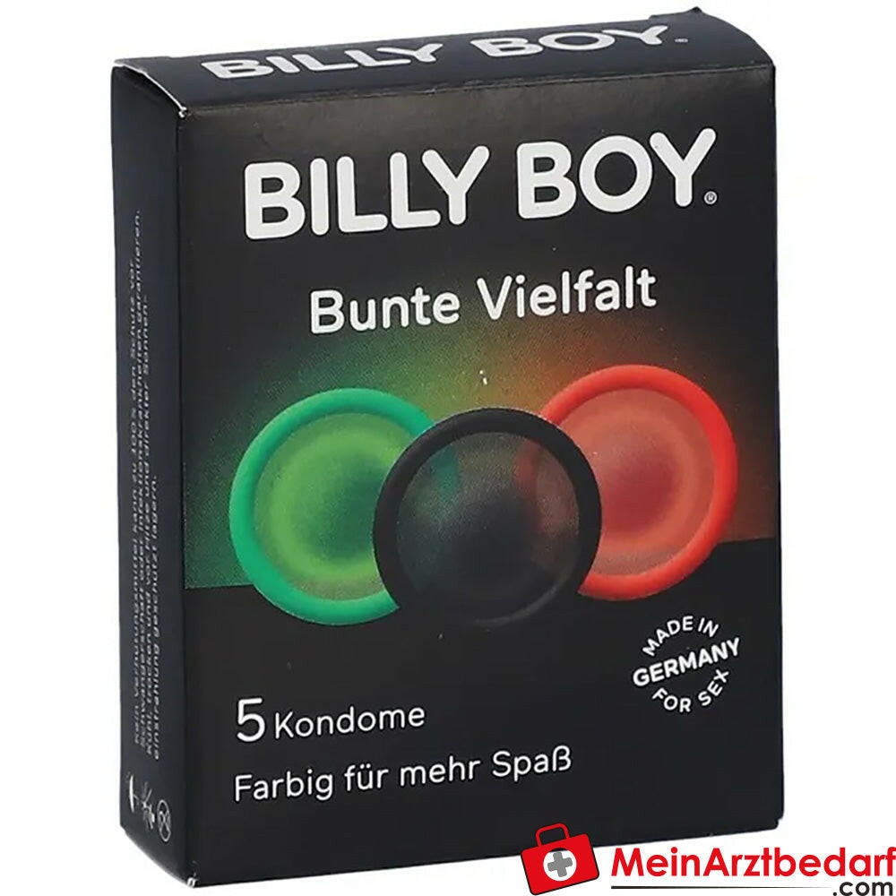 BILLY BOY Kondome Bunte Vielfalt.