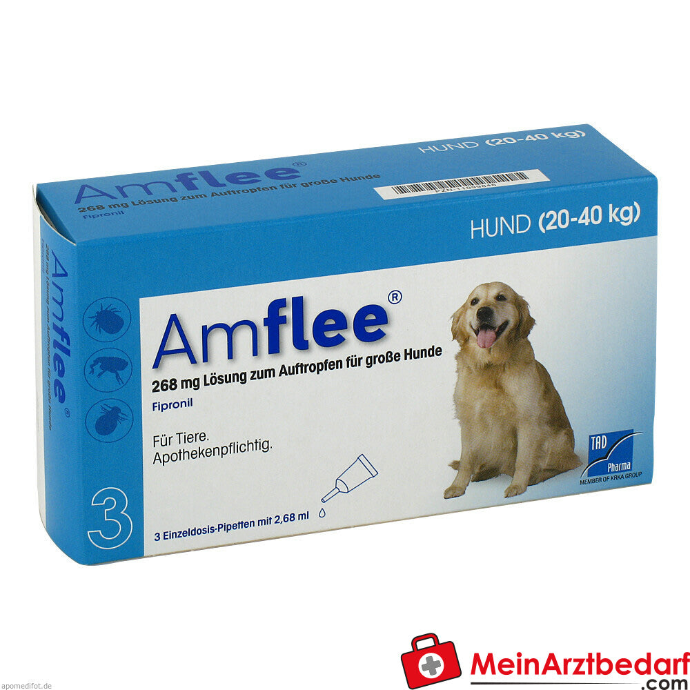 Amflee 268mg Lösung Hund (20-40 kg), 3 St
