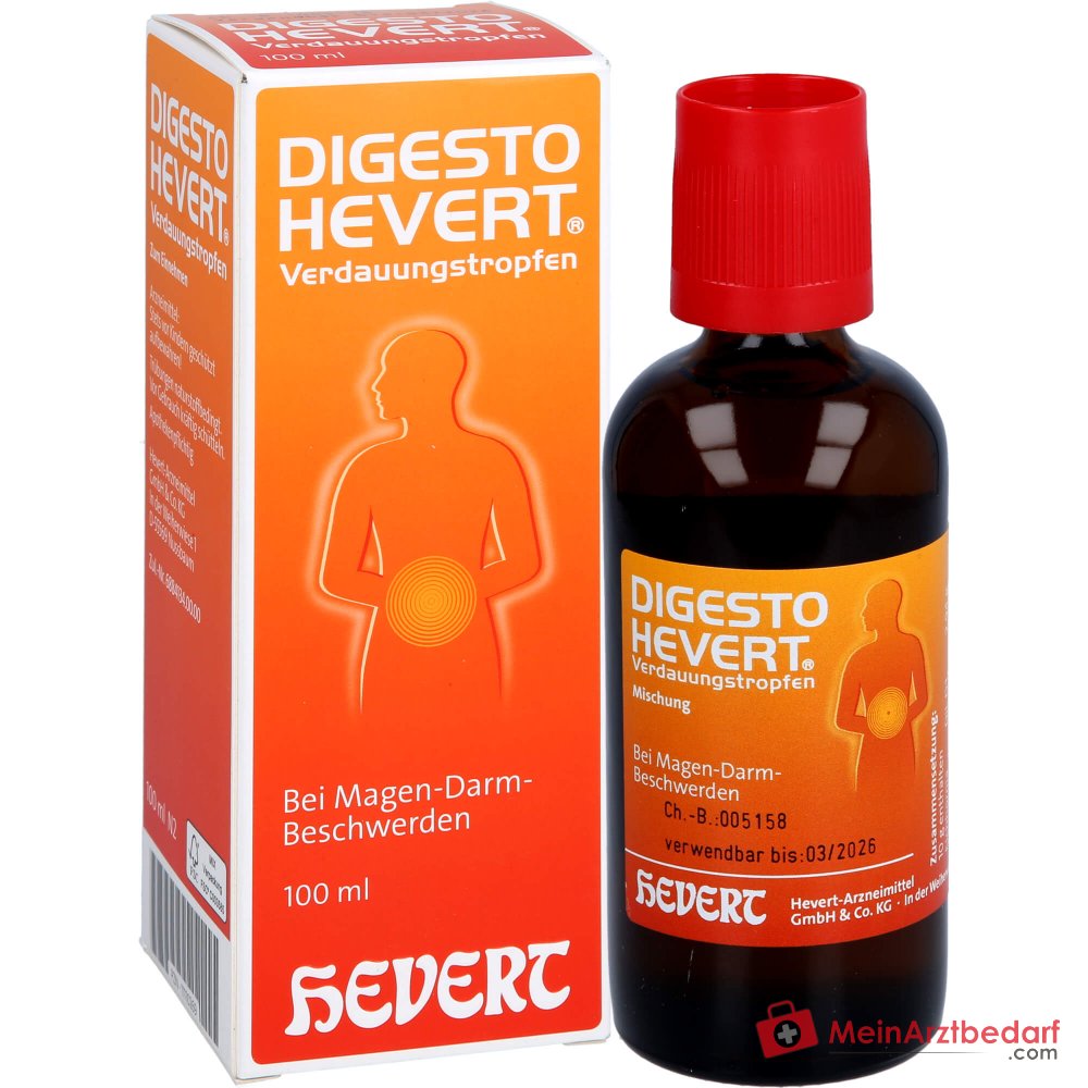 Hevert Digesto Verdauungstropfen Tropfen, 100 ml