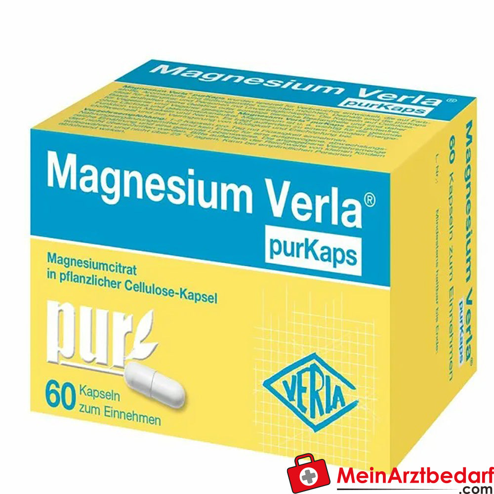 Magnesium Verla® purKaps Kapseln, 60 St..