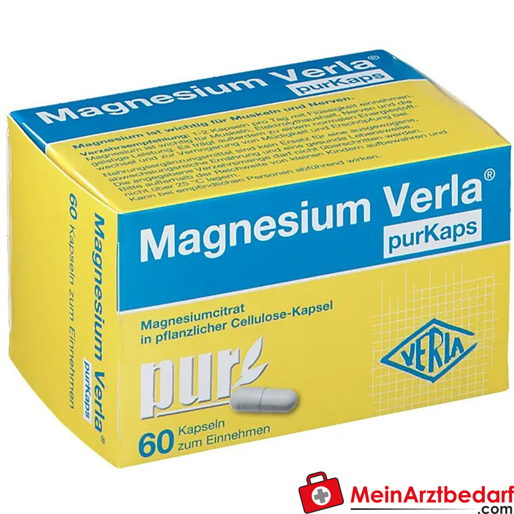 Magnesium Verla® purKaps Kapseln, 60 St..