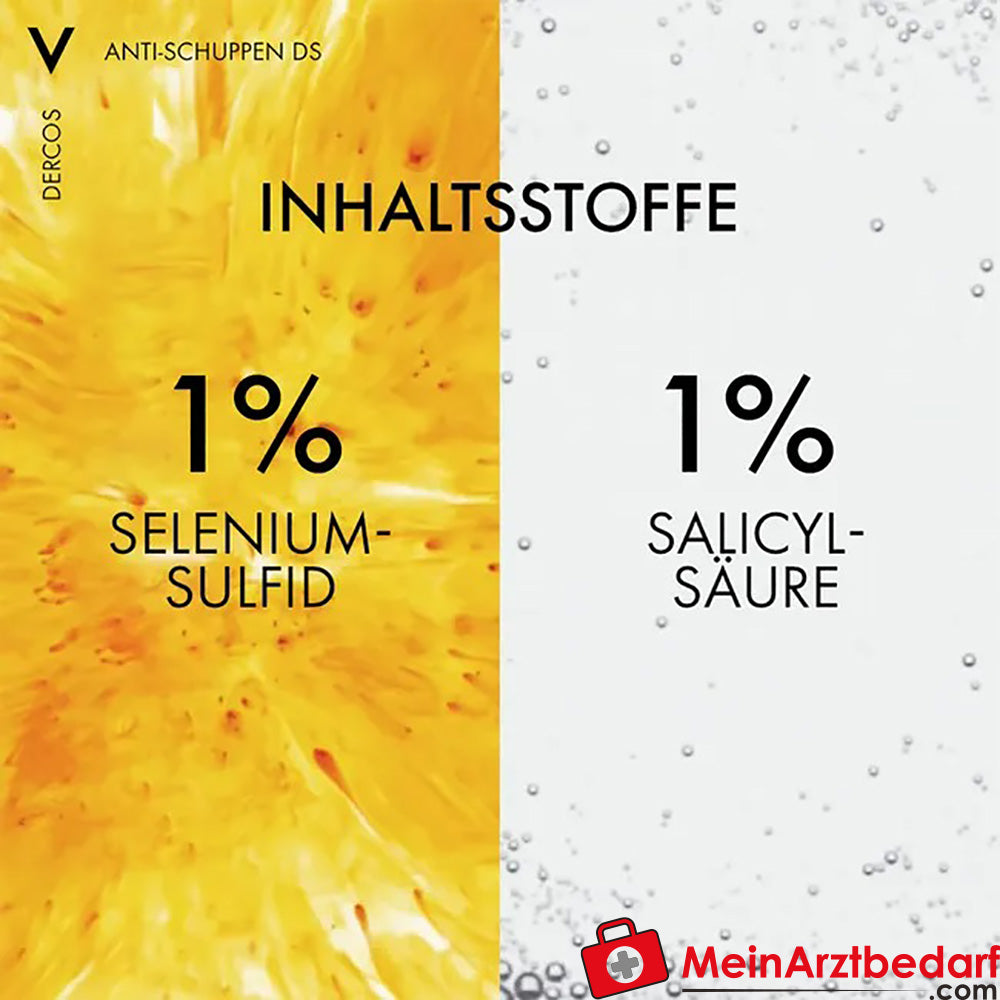 Vichy Dercos Anti-Schuppen Shampoo für normale bis fettige Kopfhaut, 200ml.