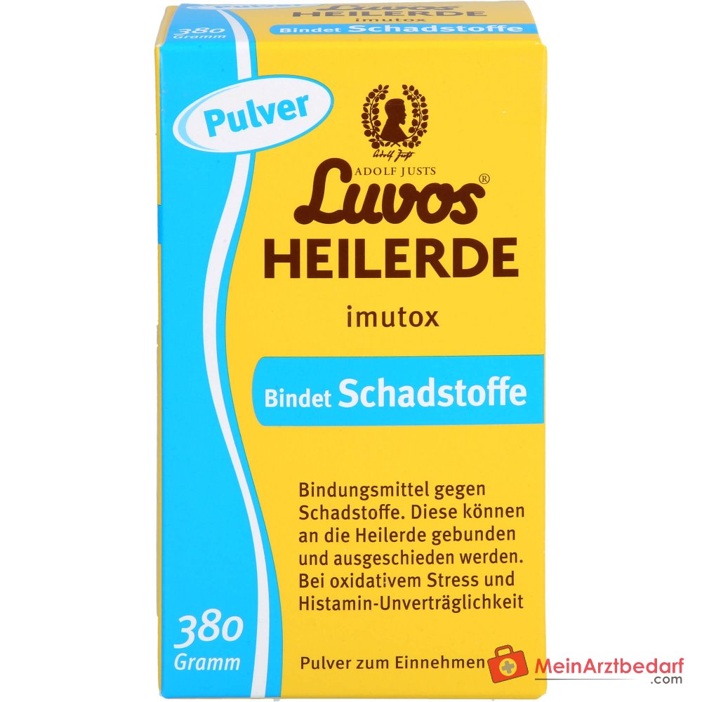 Luvos Heilerde imutox Pulver, 380 g.