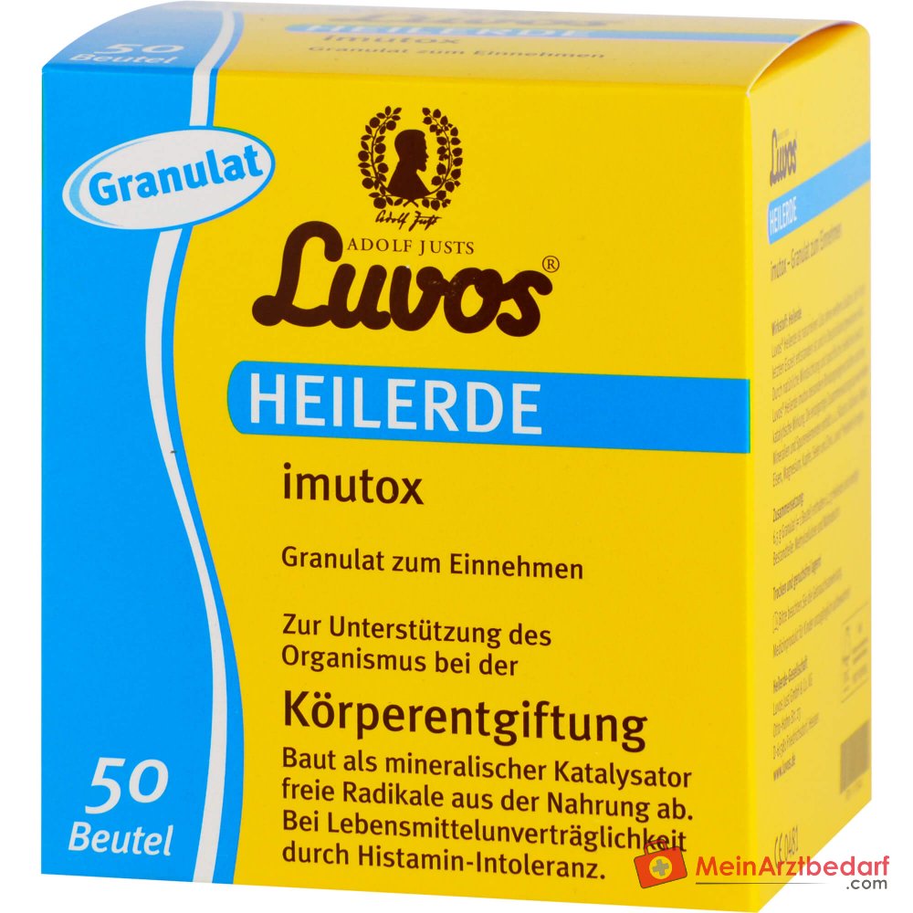 Luvos Adolf Justs Heilerde imutox Granulat, 50 Beutel.