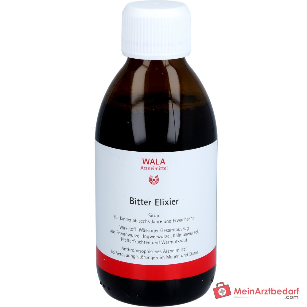 Jarabe Elixir Amargo WALA, 180 ml