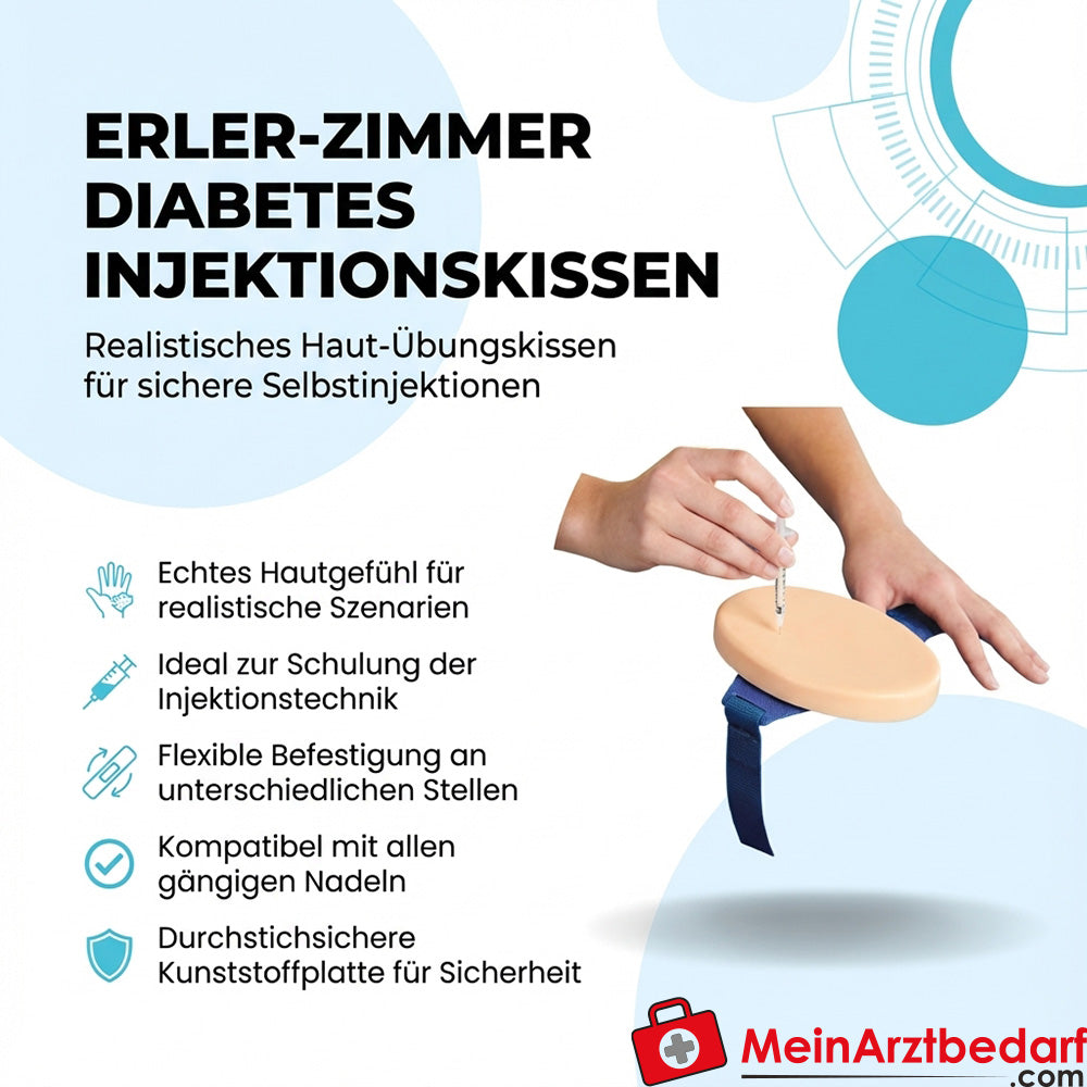 Erler Zimmer diabetes injection cushion realistic skin exercise cushion
