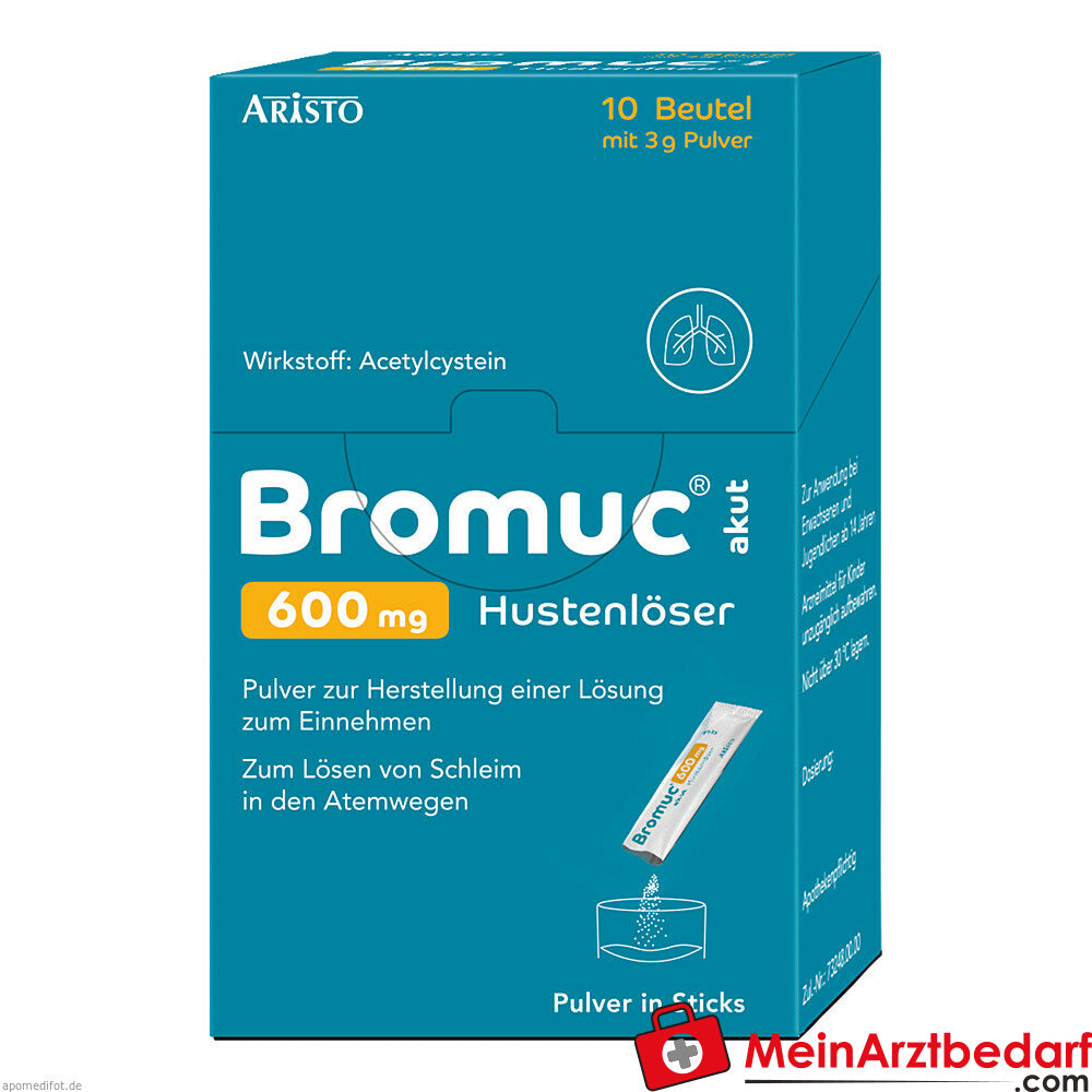 Bromuc akut 600mg Hustenlöser.