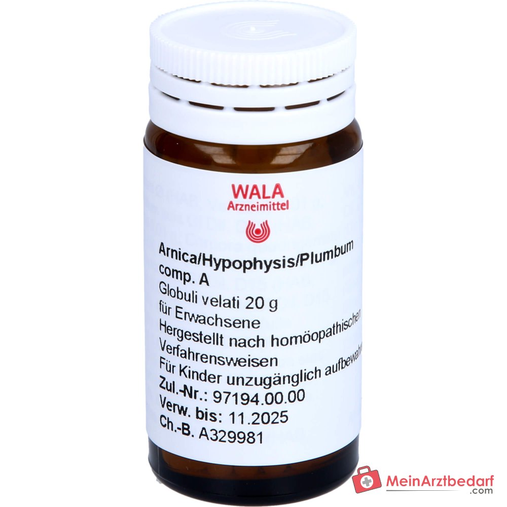 WALA Arnica/Hypophysis/Plumbum comp. A Globuli velati, 20 g