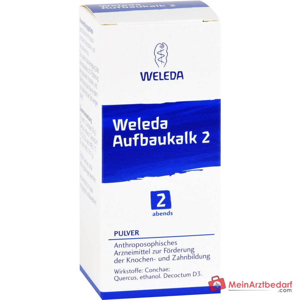 Weleda Opbouwkalk 2 Poeder, 45 g