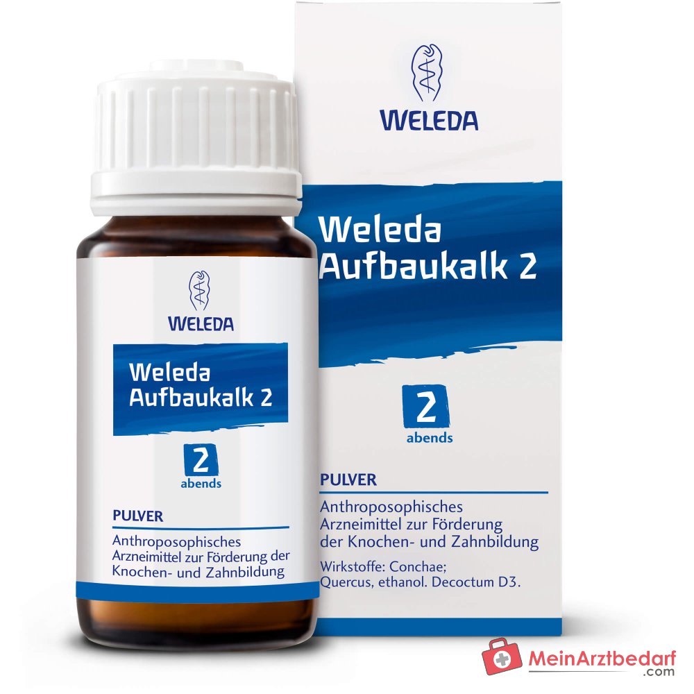 Weleda Opbouwkalk 2 Poeder, 45 g