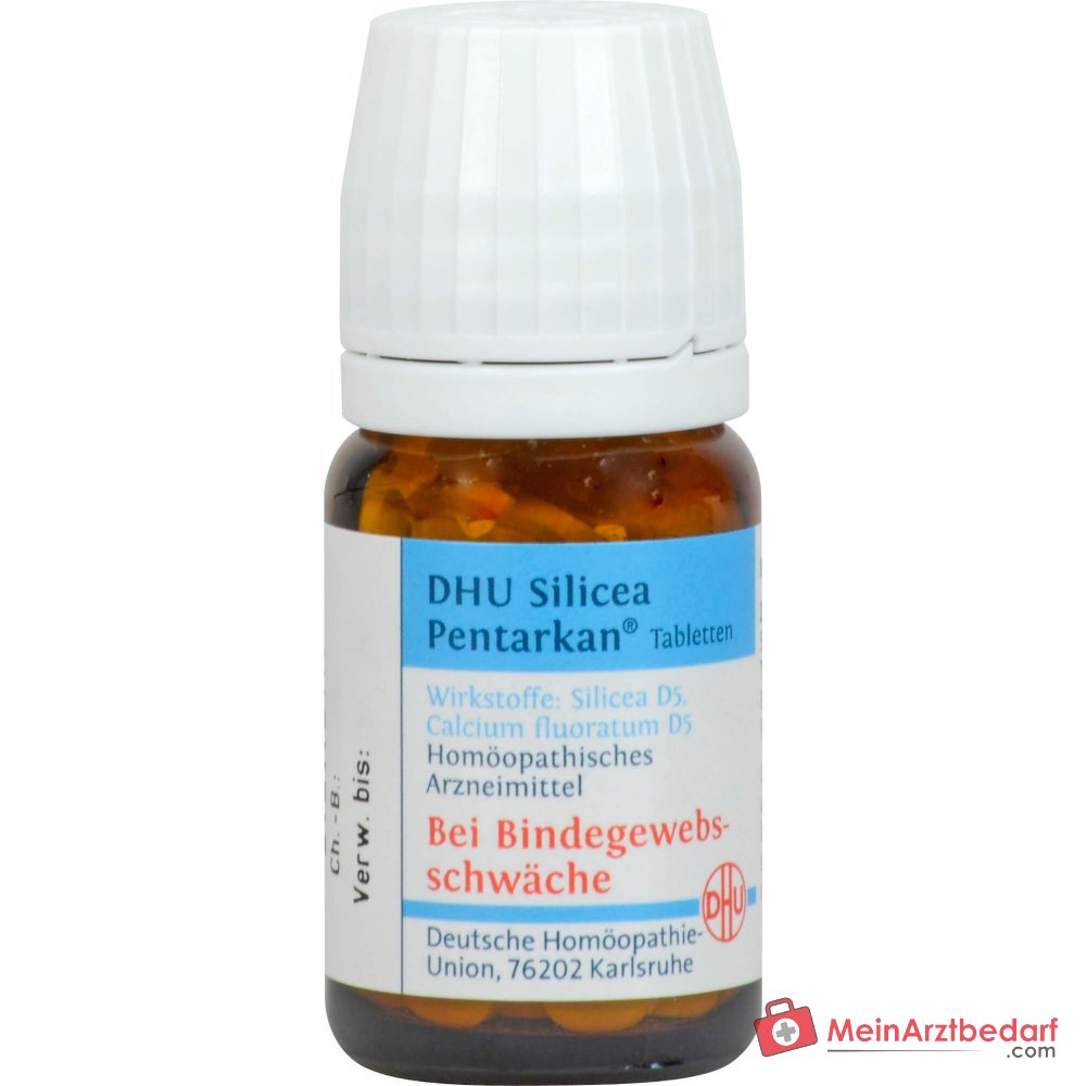 DHU Silicea Pentarkan Silicea / Calcium fluoratum Tabletten, 80 St.