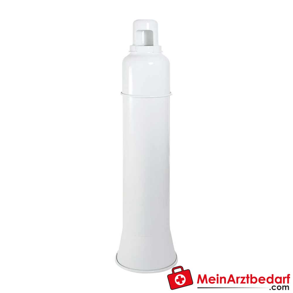 AEROtreat® Flaschenmantel weiß für 10 L Sauerstoffflasche.