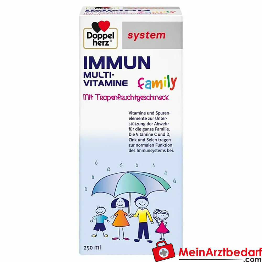Doppelherz® system IMMUN Multivitamine family, 250ml.