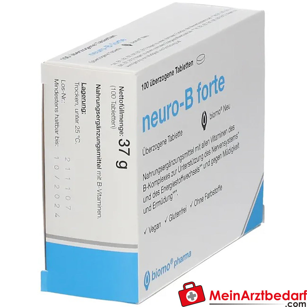 neuro-B forte biomo® Neu, 100 St..