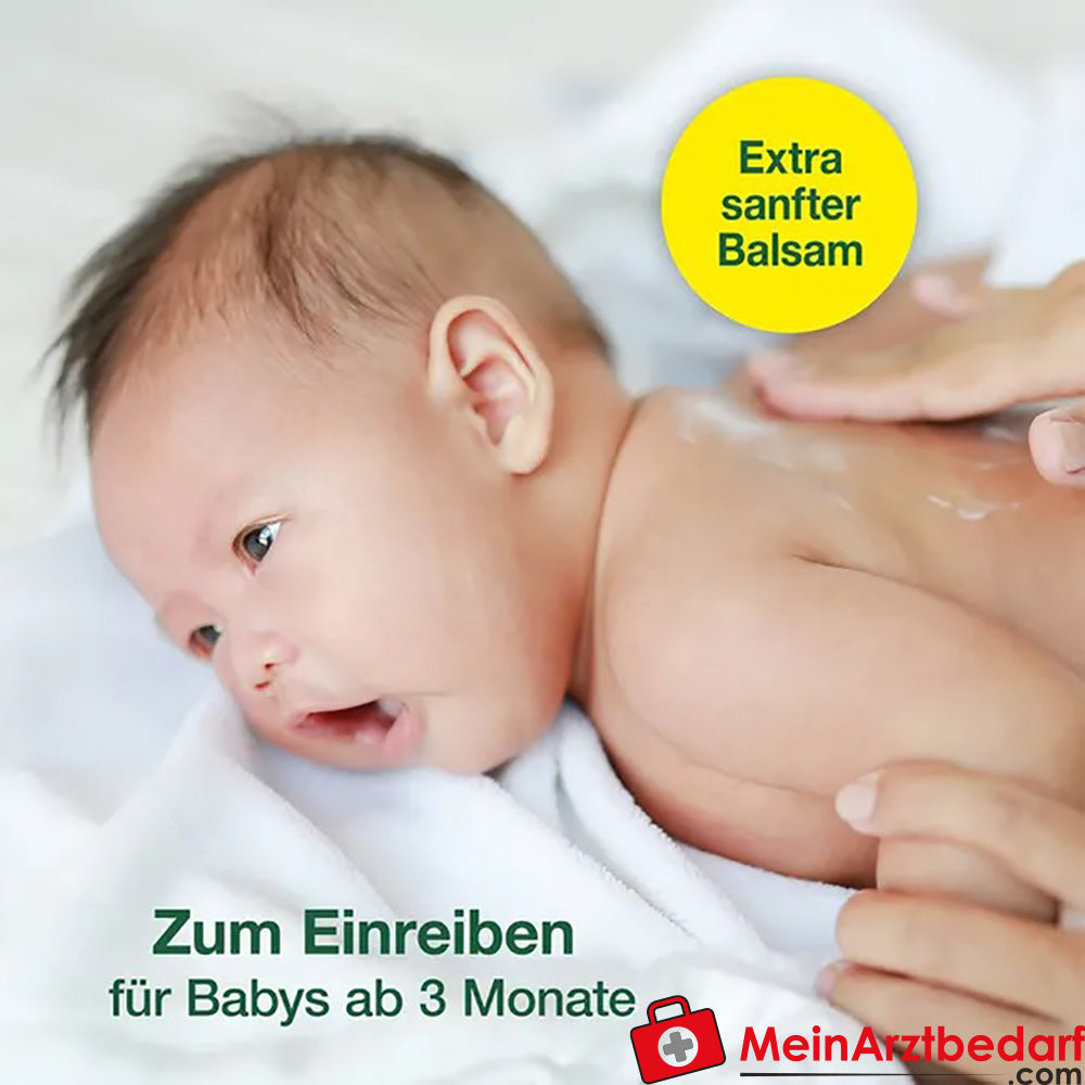 Transpulmin Baby Balsam mild: Wohltuender Erkältungsbalsam für Kinder ab 3 Monaten, 40ml.