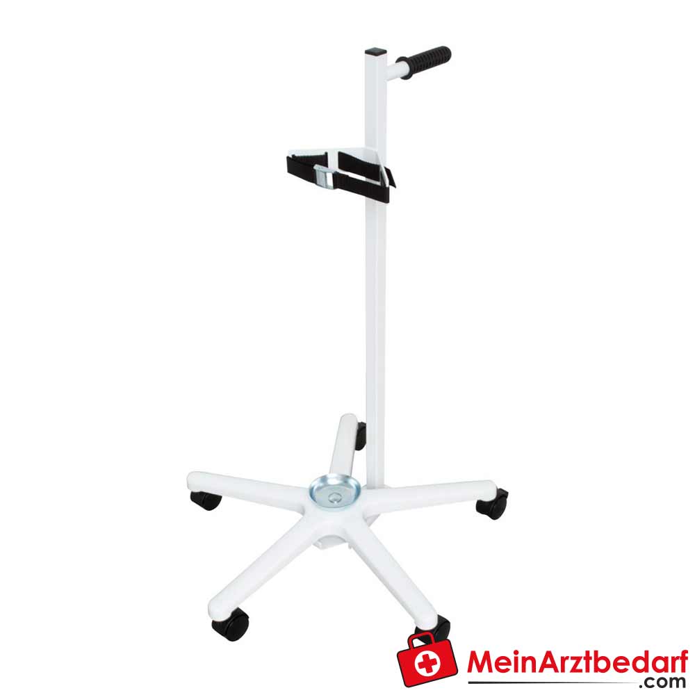 AEROtreat® Sicherheitsfahrgestell für 10 l Sauerstoffflaschen.