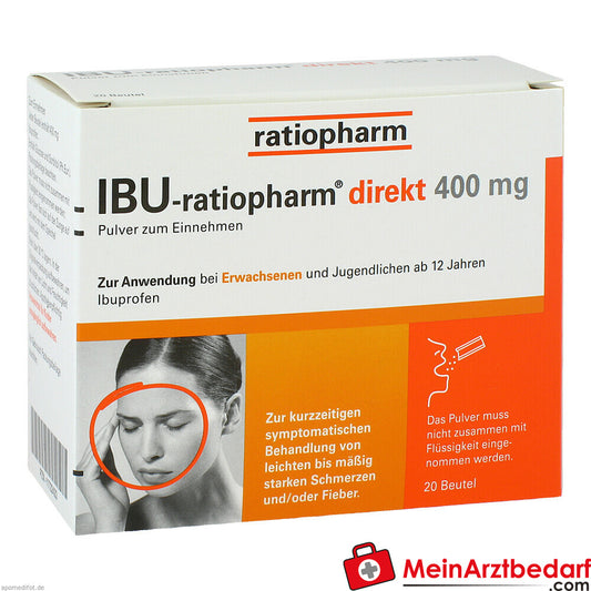 IBU-ratiopharm direkt 400mg.
