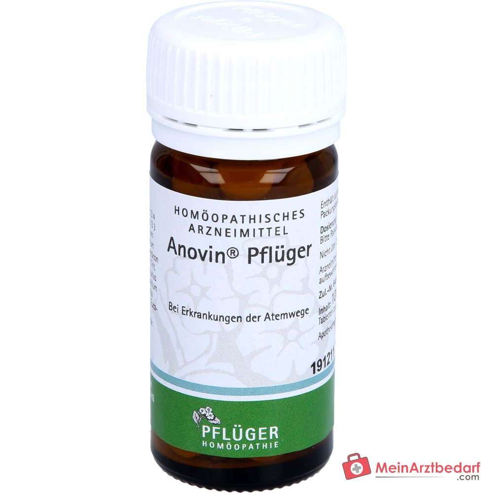Pflüger Anovin Tabletas Aconitum/Eucalipto/Gelsemium homeopático 100 unidades
