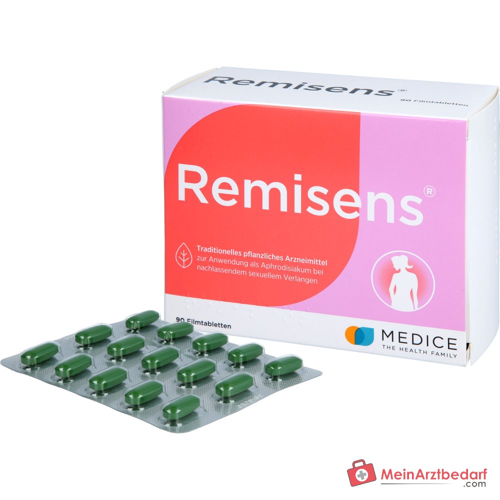 Remisens filmomhulde tabletten 225 mg damiana blad droog extract 30 stuks