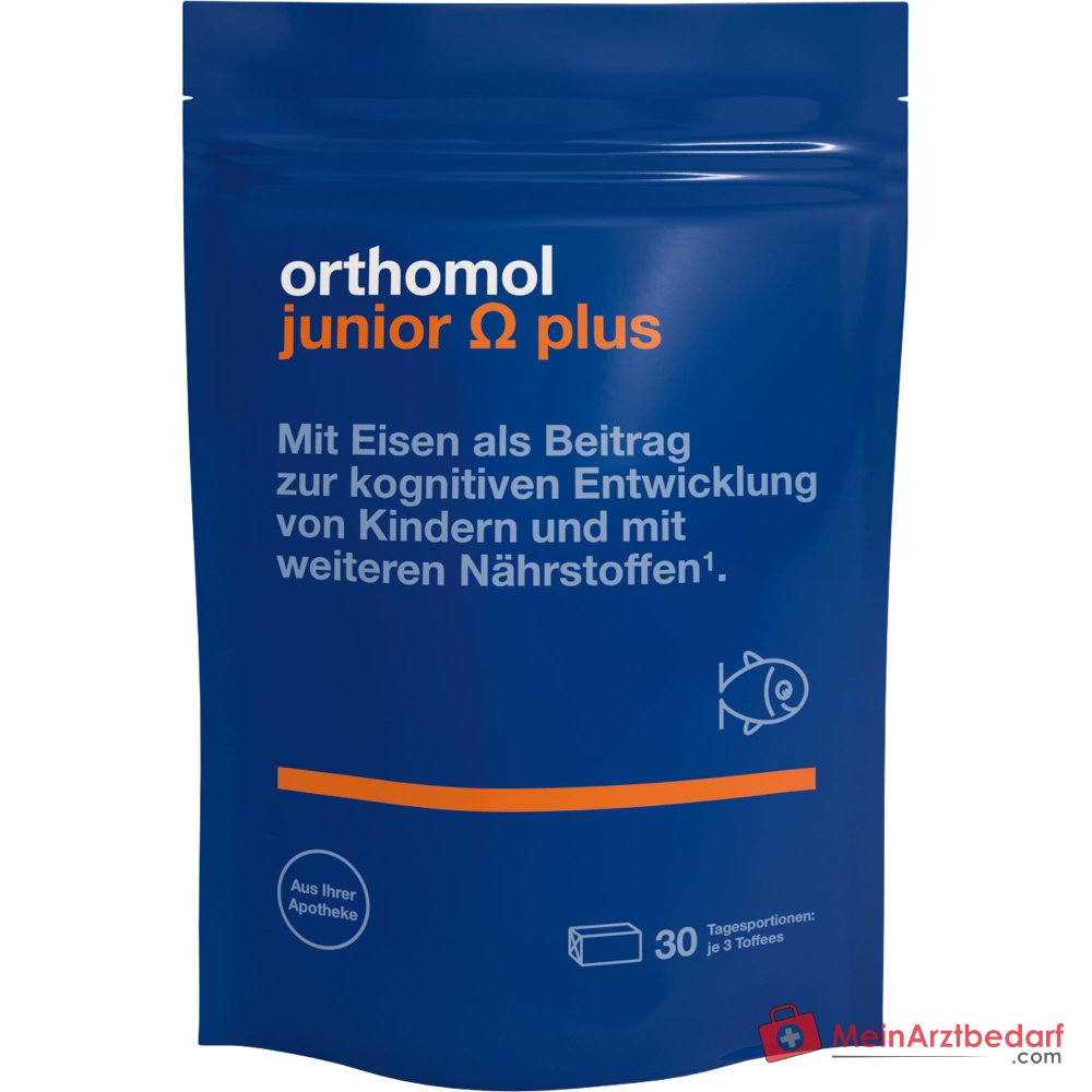 Orthomol junior Omega plus Toffees, 90 St..