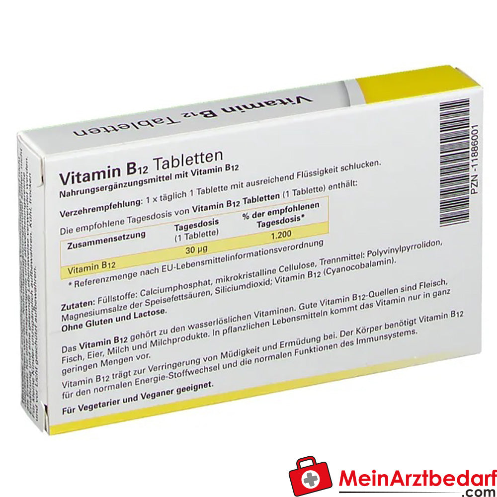 Twardy® Vitamin B12, 60 St..