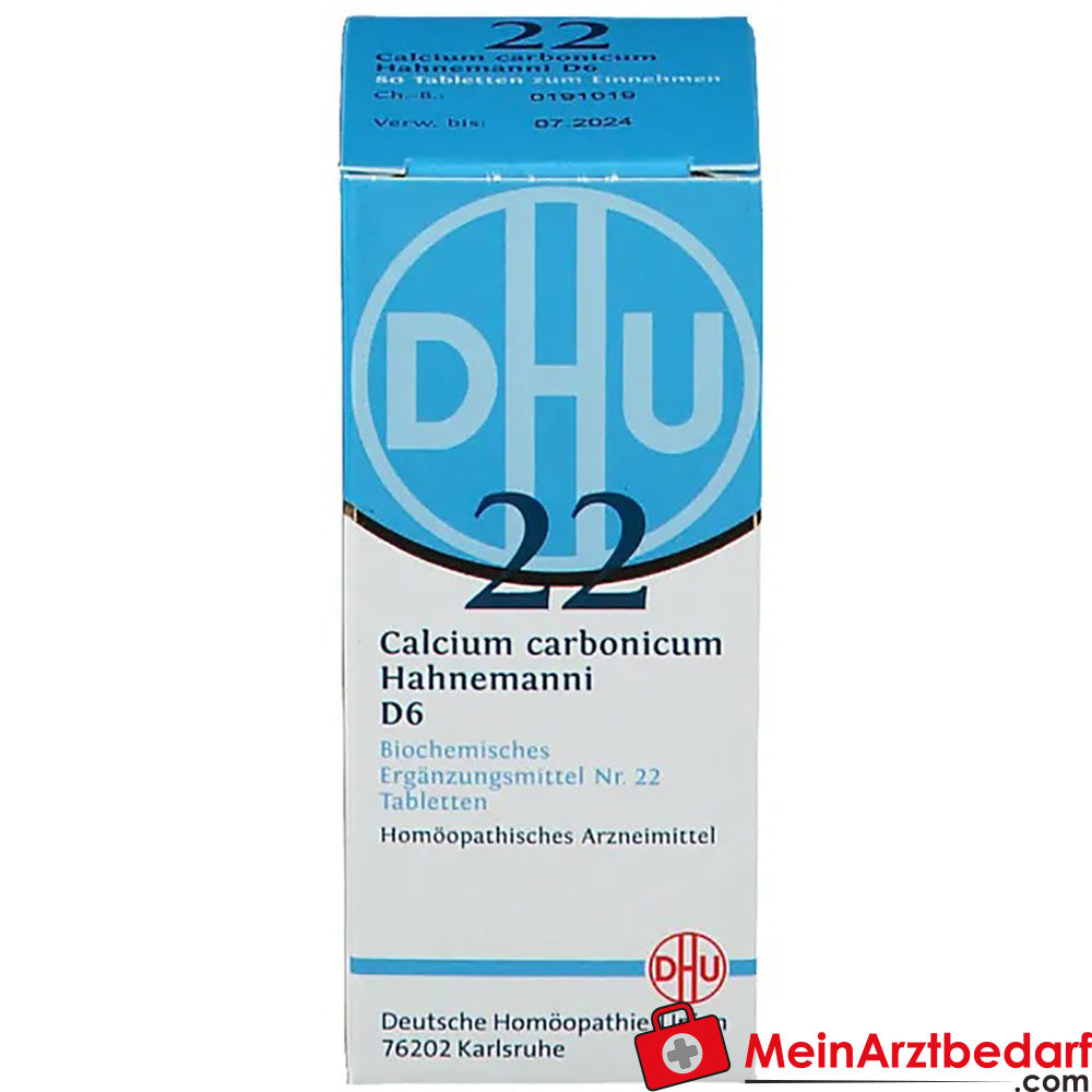 DHU Biochemie 22 Calcium carbonicum D6.