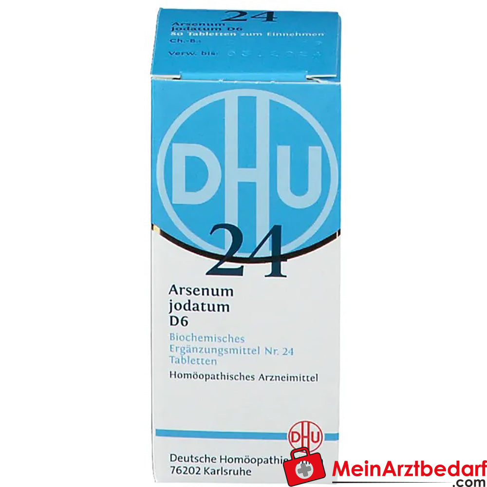 DHU Biochemie 24 Arsenum jodatum D6.