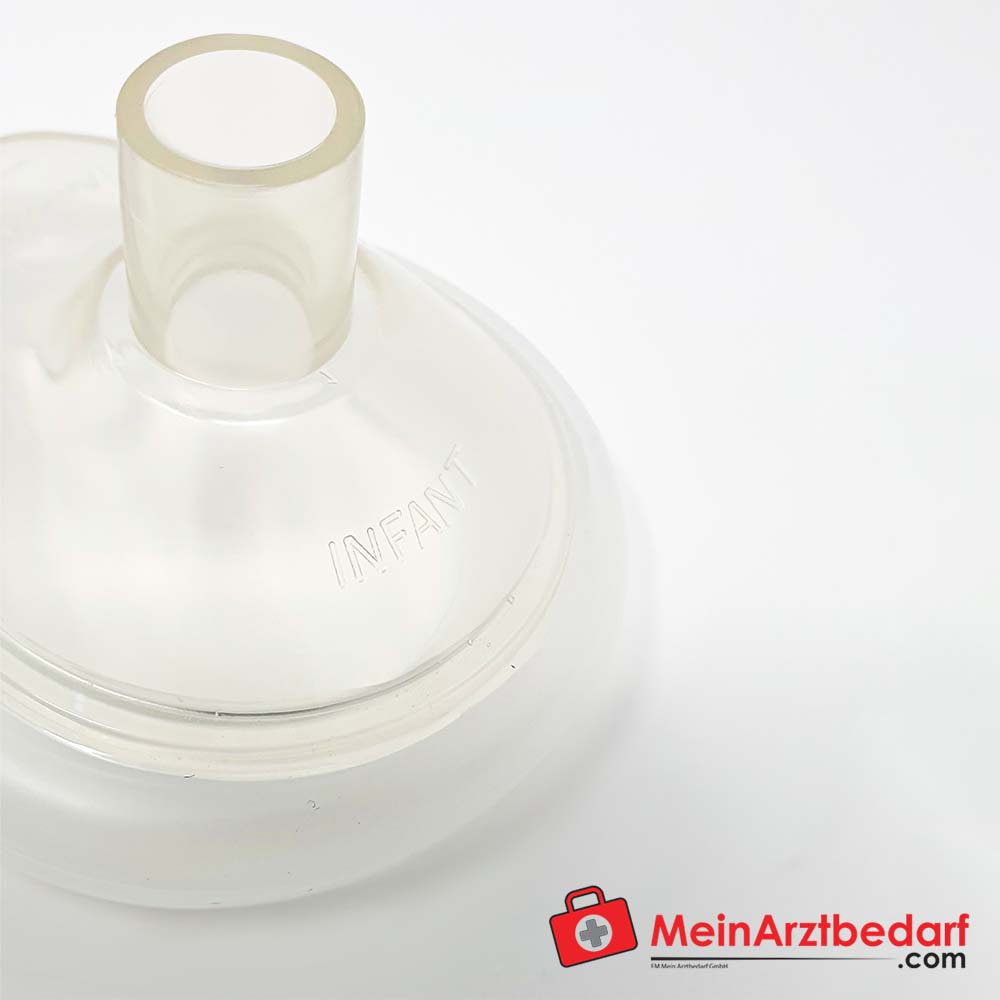 Ambu Wegwerp reanimatiemasker Plus latexvrij met manchetventiel maat 1-6