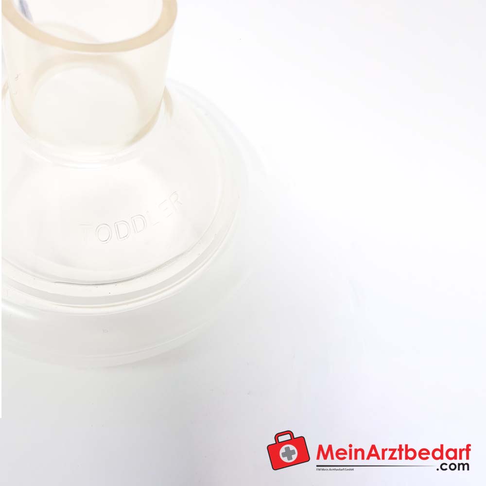 Ambu Wegwerp reanimatiemasker Plus latexvrij met manchetventiel maat 1-6