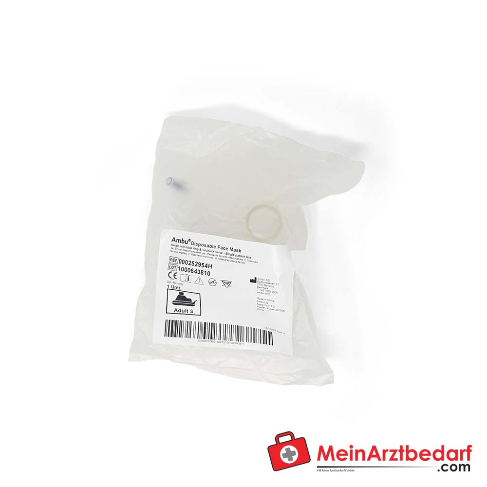Ambu Einweg-Beatmungsmaske Plus.