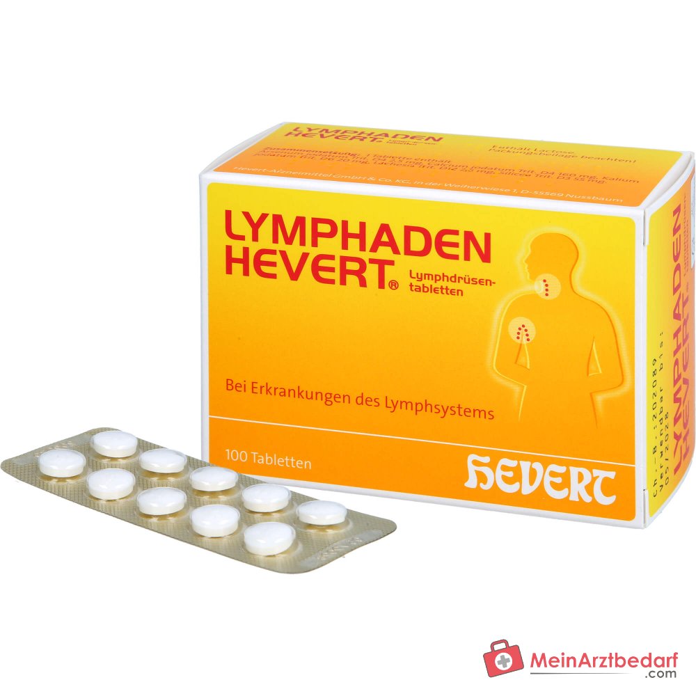 Hevert Lymphaden Hevert Lymphdrüsentabletten, 100 St.