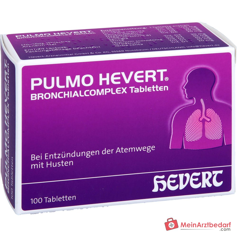 Tabletki Hevert Pulmo Bronchialcomplex, 40 szt.
