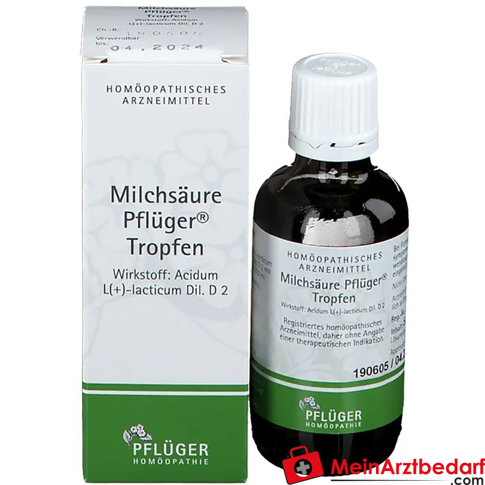 Milchsäure Pflüger® Tropfen.