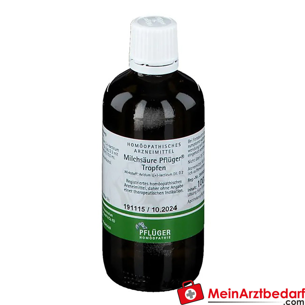 Milchsäure Pflüger® Tropfen.