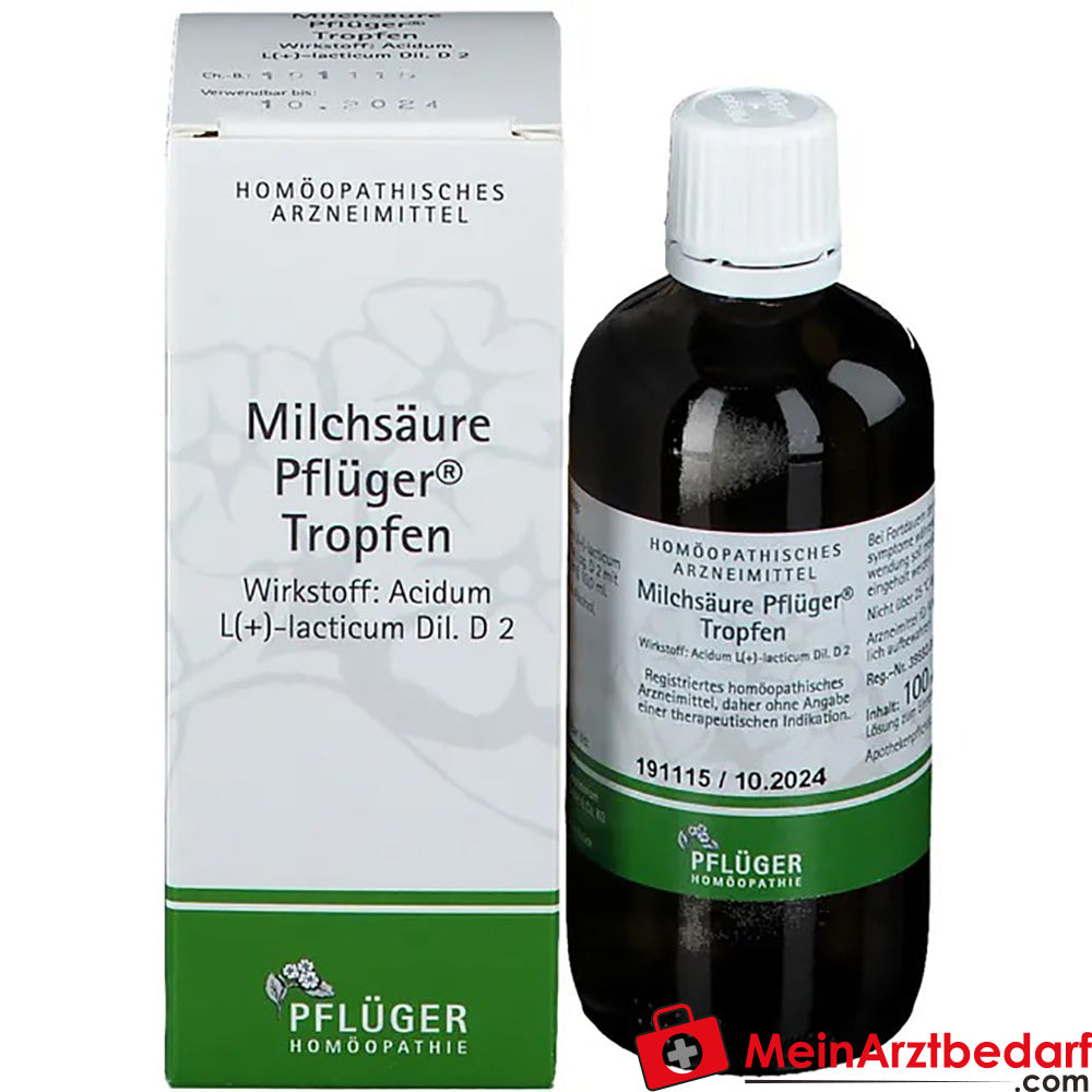 Milchsäure Pflüger® Tropfen.