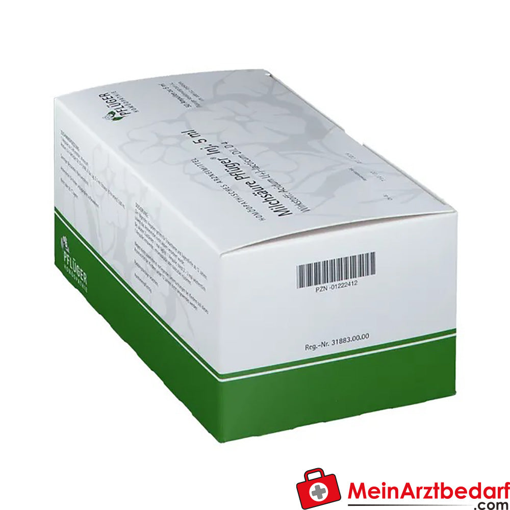 Milchsäure Pflüger® Inj. 5 ml.