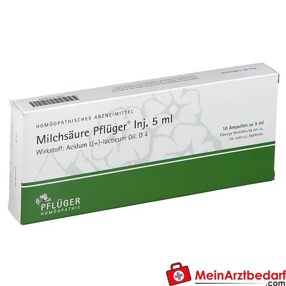 Milchsäure Pflüger® Inj. 5 ml.
