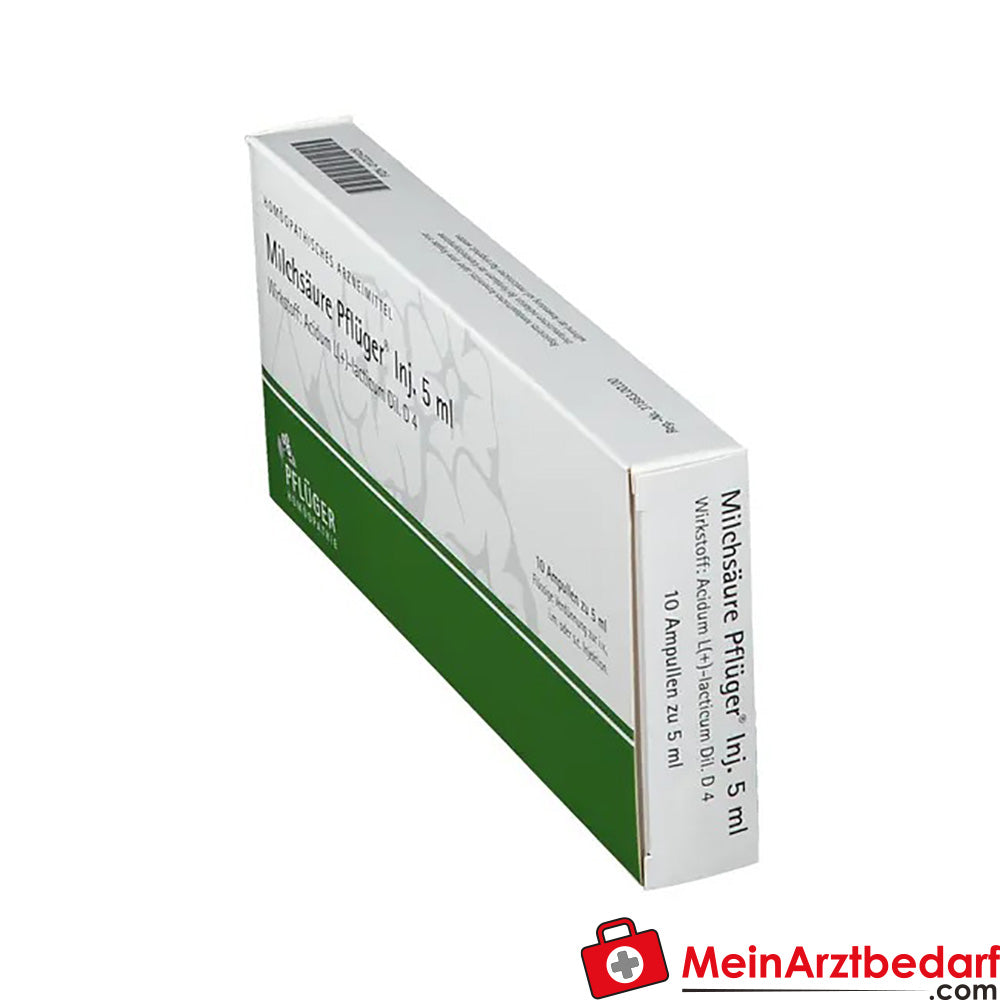 Milchsäure Pflüger® Inj. 5 ml.