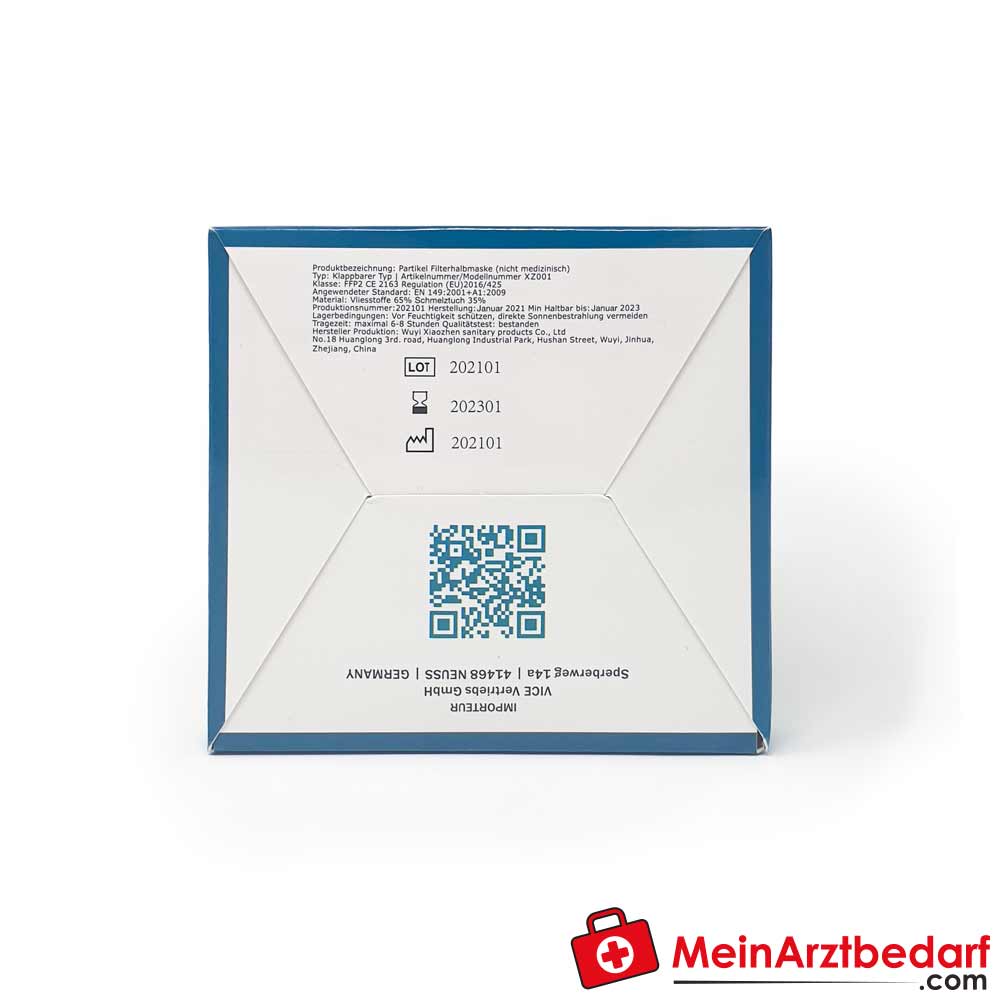 VMD FFP2-Maske, 20 Stück.