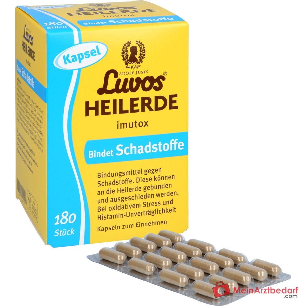 Luvos Heilerde imutox Heilerde Hartkapseln, 180 St..