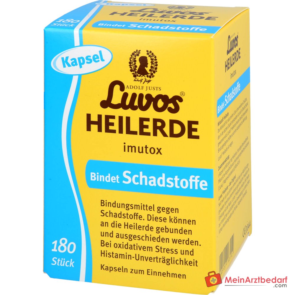 Luvos Heilerde imutox Heilerde Hartkapseln, 180 St..