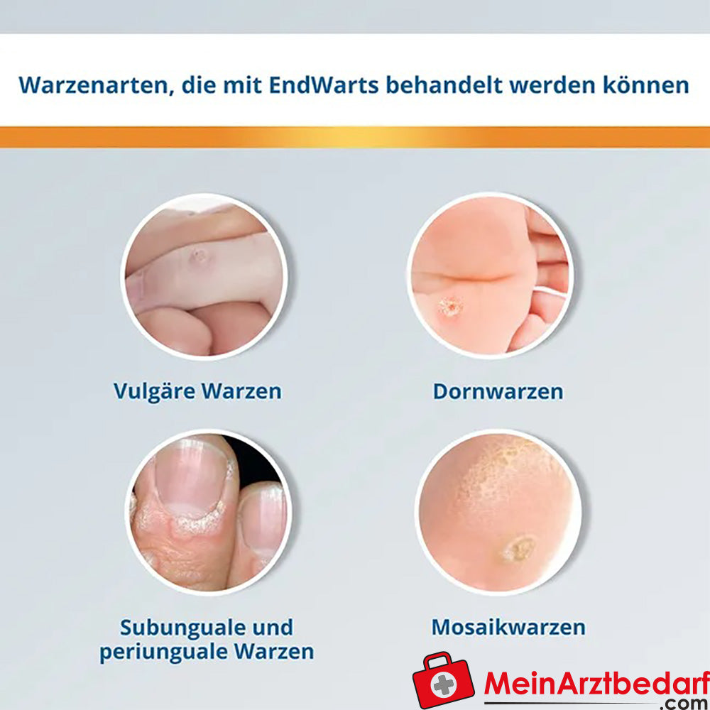 EndWarts FREEZE: Vereisungsmittel zur Entfernung von Warzen, 7,5g.