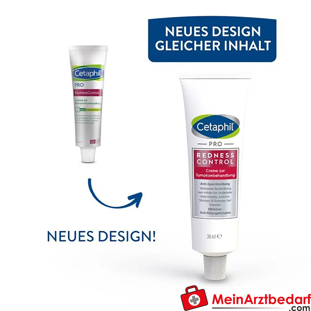 CETAPHIL PRO RednessControl Creme zur Symptombehandlung bei Gesichtsrötungen, 30ml.