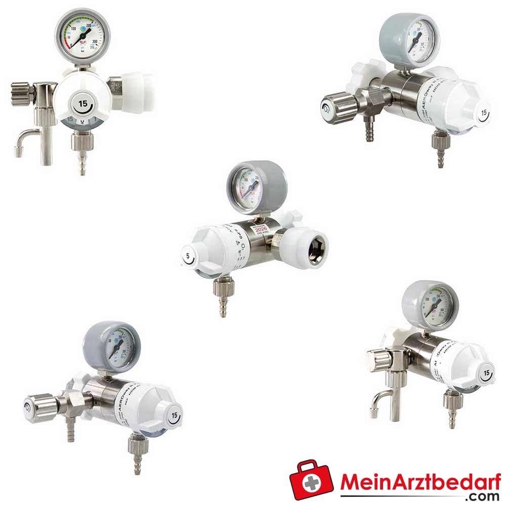 AEROway Druckminderer mit zusätzlichen Abgängen.