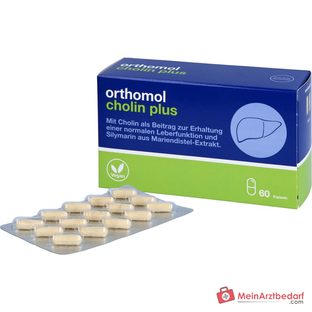 Orthomol Cholin Plus Kapseln, 60 St..