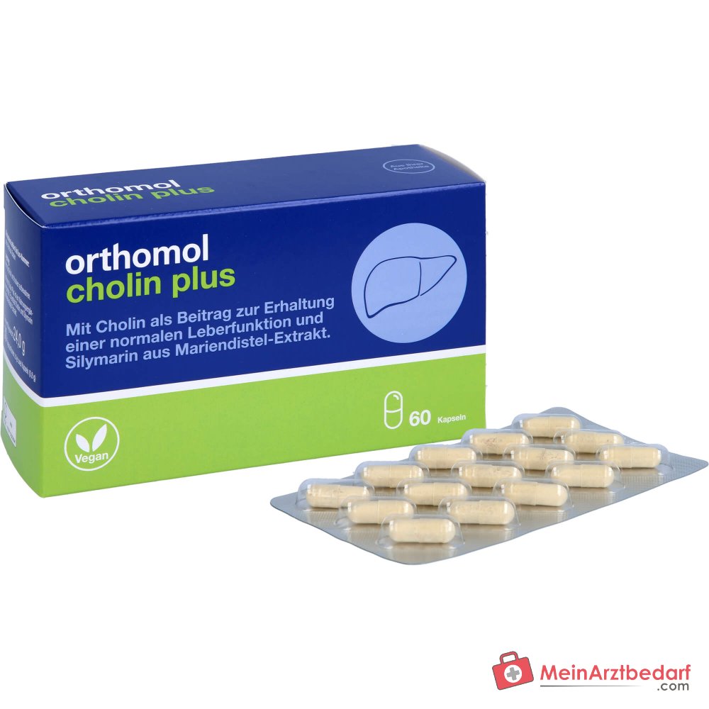 Orthomol Cholin Plus Kapseln, 60 St..