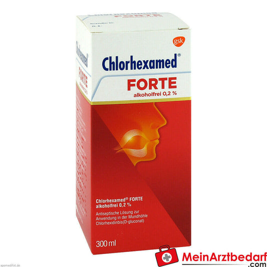 Chlorhexamed FORTE alkoholfrei 0,2%.