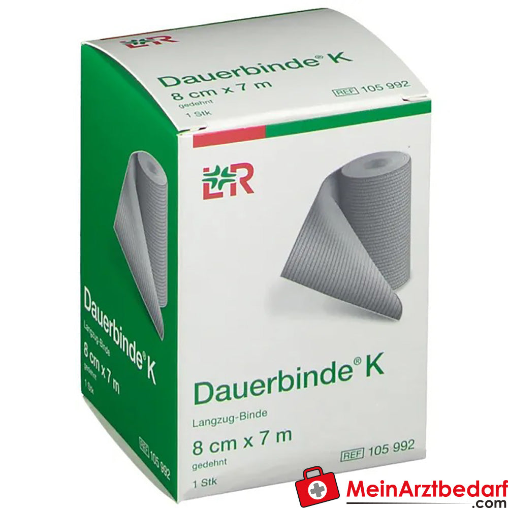 Dauerbinde® K 8 cm x 7 m, 1 St..